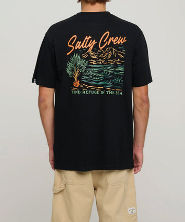 Salty Crew Western Waves Standard SS Tee - Black